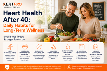 Heart Health After 40: Daily Habits for Long-Term Wellness