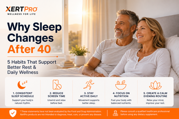Why Sleep Changes After 40 & What You Can Do About It